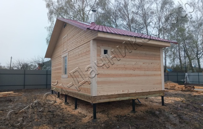 3 Брусовая баня  Б-38, 7.5х6м, 37,5 М², Тульская область, г. Узловая (13)